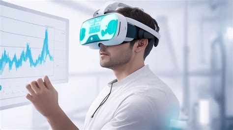 Premium Ai Image Scientist Researcher Wearing Virtual Reality