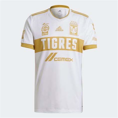Jersey Tercer Uniforme Tigres Uanl Blanco Adidas Env O Gratis