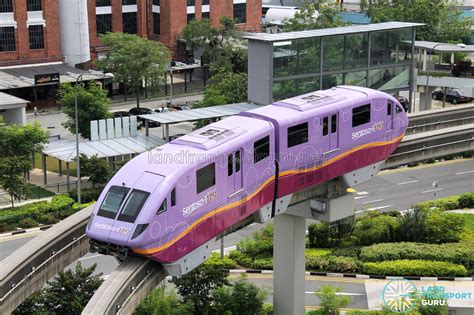 Sentosa Monorail Purple Train Land Transport Guru