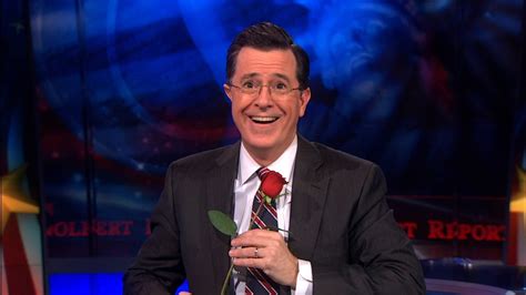 Sign Off Final Rose The Colbert Report Video Clip Comedy Central Us
