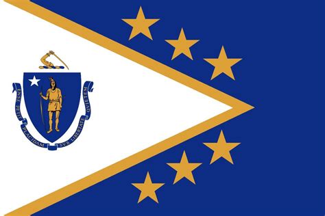 Massachusetts State Flag Images Img Abeje