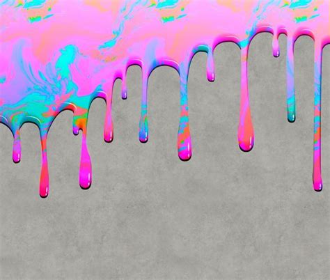 Drip wallpapers for free download. dripping paint in striking colors, paint, drop, splash ...
