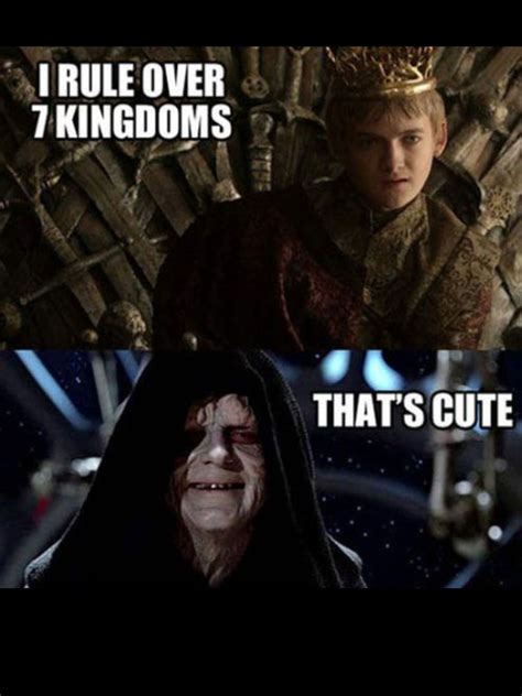 A Quick Comparison Of Game Of Thrones Vs Star Wars Game Of Thrones