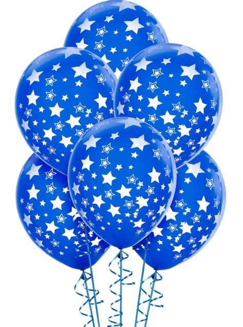 Royal Blue Balloons 6ct