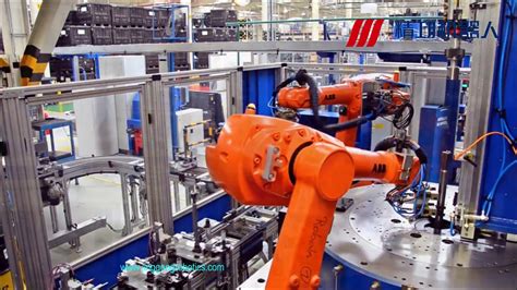 Drive Shaft Automation Assembly Line Industrial Robotic Automation Manufacturing Youtube