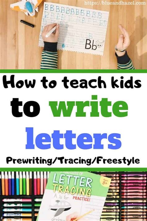 Teaching Preschoolers To Write Letters At Home
