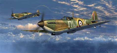 Spitfires By Mark Waki Spitfire Mk Ia 610 Sqn Raf Battle Of