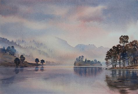 Store Buy Watercolour Paintings Of The Lake District By Artist Chris Hull