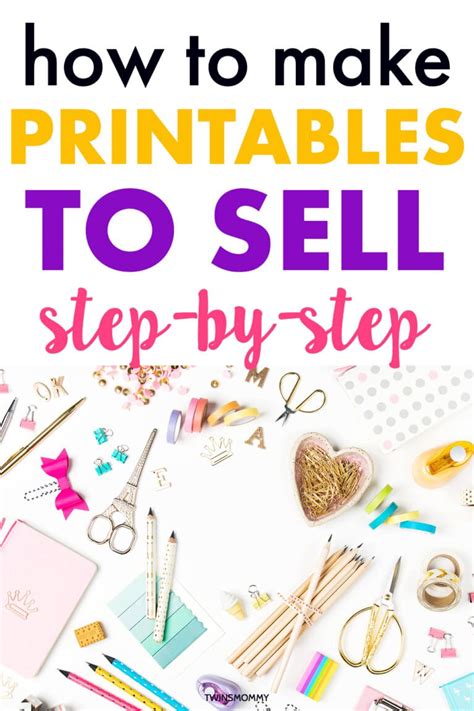 How To Make Printables To Sell Create A Printable For Cash Twins Mommy