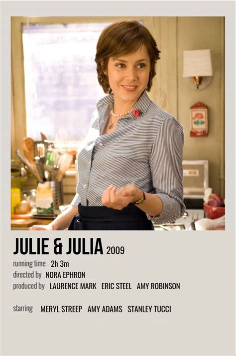 Julie And Julia Julia And Julie Iconic Movies Actress Margot Robbie