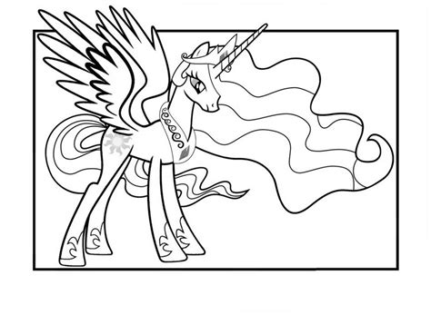 Princess Celestia Coloring Pages Best Coloring Pages For Kids