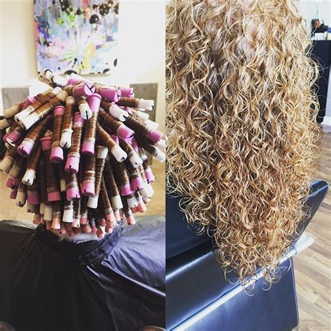 Spiral Perm Wrap And Results Spiral Perm This Is Beautiful But I