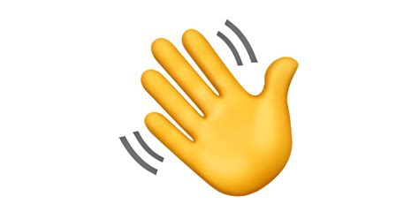 👋 Salut De La Main Emoji — Signification Copier And Coller Combinaisons