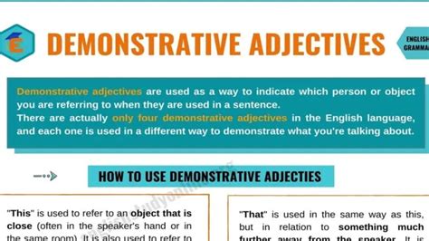 Adjectives English Study Online