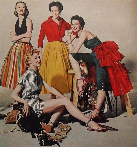 example of 50s daywear styles retro fashion vintage fashion 1950s fashion