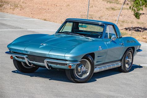 Silver Blue 1964 Chevrolet Corvette