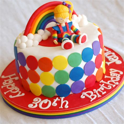 Cakefilley Rainbow Bright Birthday Cake