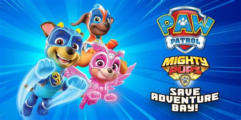 Paw Patrol Mighty Pups Save Adventure Bay Nintendo Switch Games