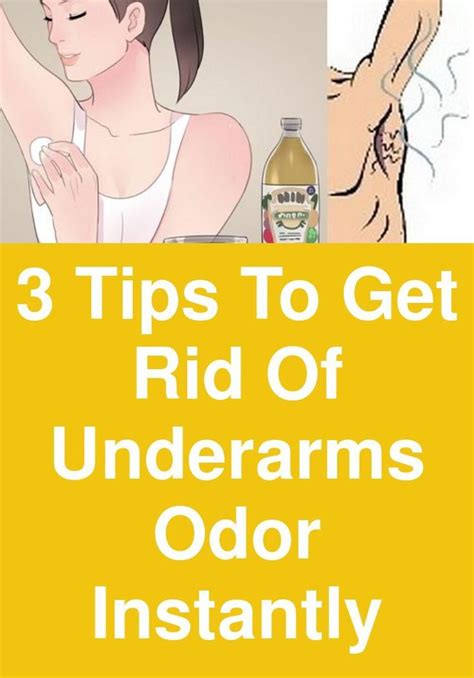 3 Tips To Get Rid Of Underarms Odor Instantly Baking Soda Mix One