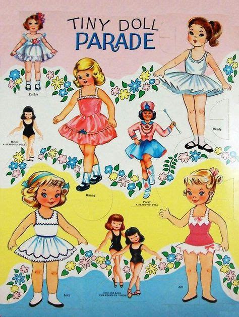 Best Friends Paper Dolls 4 T Pinterest Dolls Vintage Paper