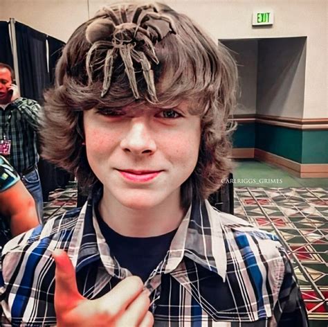 Chandler Riggs Chandler Riggs Carl Grimes The Walking Death
