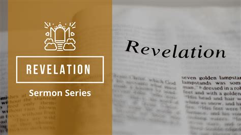 Revelation Sermon Series Faith Baptist Church