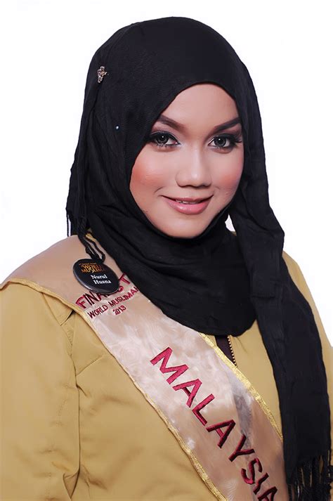 21 Year Old Malaysian Girl Wins In Muslim Beauty Pageant