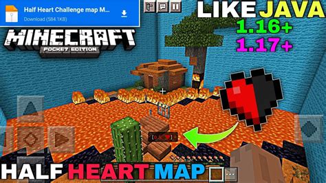 How To Download Half Heart Map In Minecraft Pe Half Heart Map For