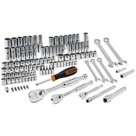 Gearwrench 118 Pc 14 In 38 In 12 In Metric And Sae Mechanics
