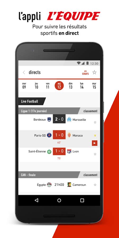 Dans un premier temps, renseignez l'adresse du site officiel lequipe.fr sur votre navigateur. L'Équipe - Sport en direct : foot, tennis, rugby ...