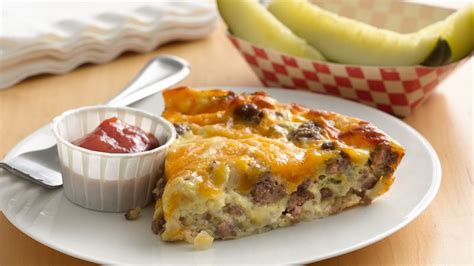 Impossibly Easy Cheeseburger Pie Recipe From Tablespoon