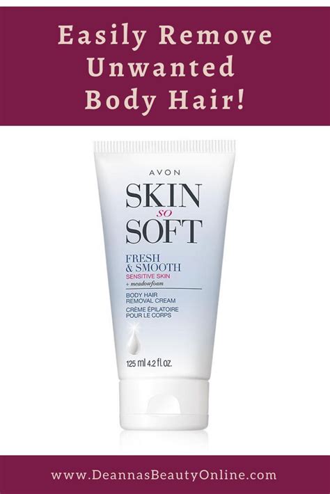 1 oz/30 ml, full size. Avon's Skin So Soft Fresh & Smooth Sensitive Skin Hair ...