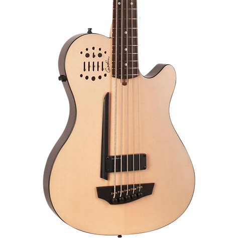 Godin A5 Ultra Natural Sa 5 String Acoustic Electric Bass Guitar