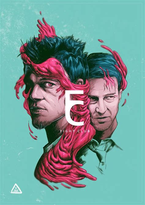 Fight Club On Behance Fight Club Movie Artwork Movie Posters