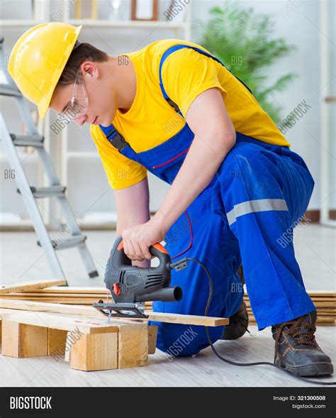 Young Man Assembling Image And Photo Free Trial Bigstock