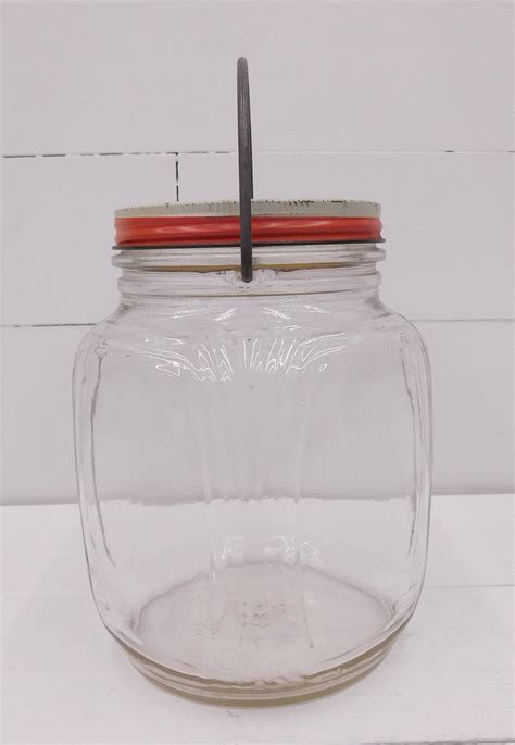 Vintage Morrell Pride Pigs Feet Jar Clear Glass Jar With Etsy