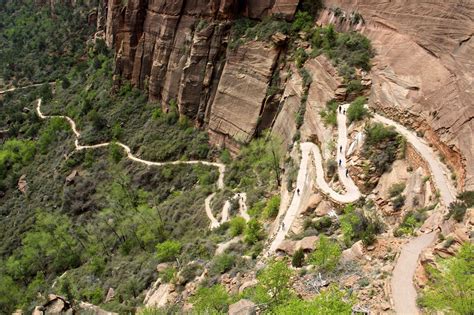 Angels Landing This Is A Strenuous Trail In Zion National Park With
