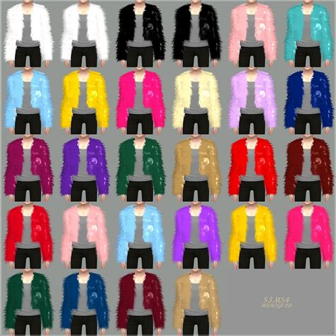 My Sims 4 Blog Accessory Winter Coats For Kids By Marigold 585