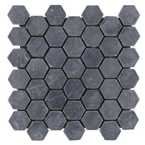 Gray Hexagon Shower Floor Tile Flooring Designs