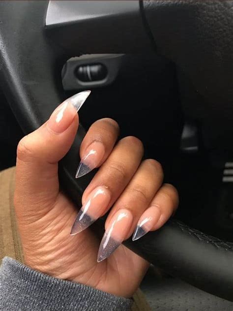 33 Simple Yet Gorgeous Clear Nail Designs 2022