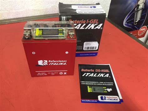 Bateria Moto Italika Gel Original Inteligente Dm200 250 Tx20 Mercadolibre