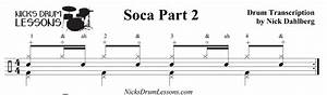 Soca Drum Lesson Part 2 Nick 39 S Drum Lessons