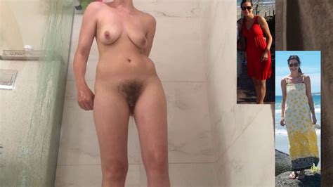 Gorgeous Natural Hairy Brunette Shower Hot Wife Shower 28 Porn Pic Eporner