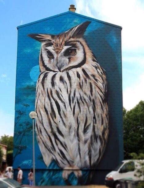 Owl Mural Street Art Street Art Graffiti Murals Street Art