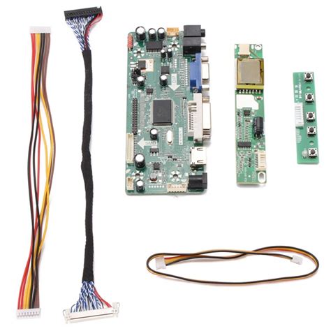 Diy Lcd Led Controlador De Tela Placa Kit De Monitor Para M Nt68676 2a Interface De Entrada