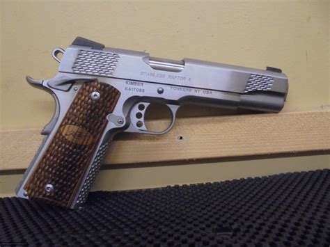 Kimber 3200181 Stainless Raptor Ii Pistol 45 Acp