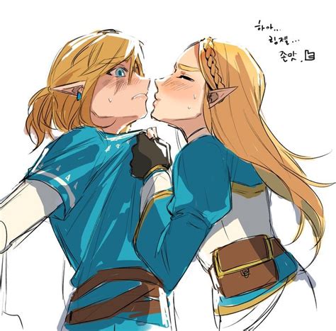 Princess Zelda Trying To Kiss Her Knight Zelink Assassin Logo Zelda