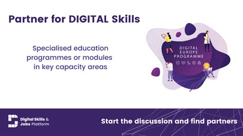 New Digital Call For Education Programmes In Key Digital Technologies