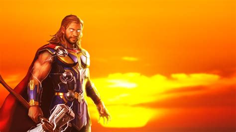 1920x1080 Thor Love And Thunder Cool Poster Art 1080p Laptop Full Hd
