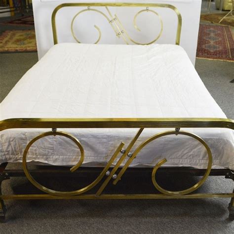 Art Deco Style Brass And Metal Bed Frame Metal Bed Frame Metal Beds